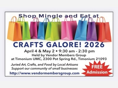This SATURDAY: April 4th Market of CRAFTS GALORE!