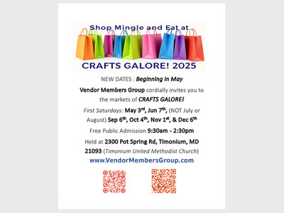 Markets of CRAFTS GALORE!