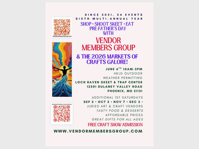 June 6th Market of CRAFTS GALORE!