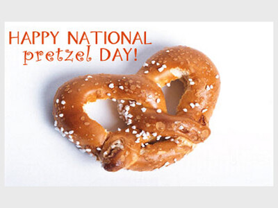 NATIONAL PRETZEL DAY